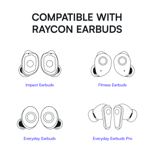 Memory Foam Ear Tips for Earbuds